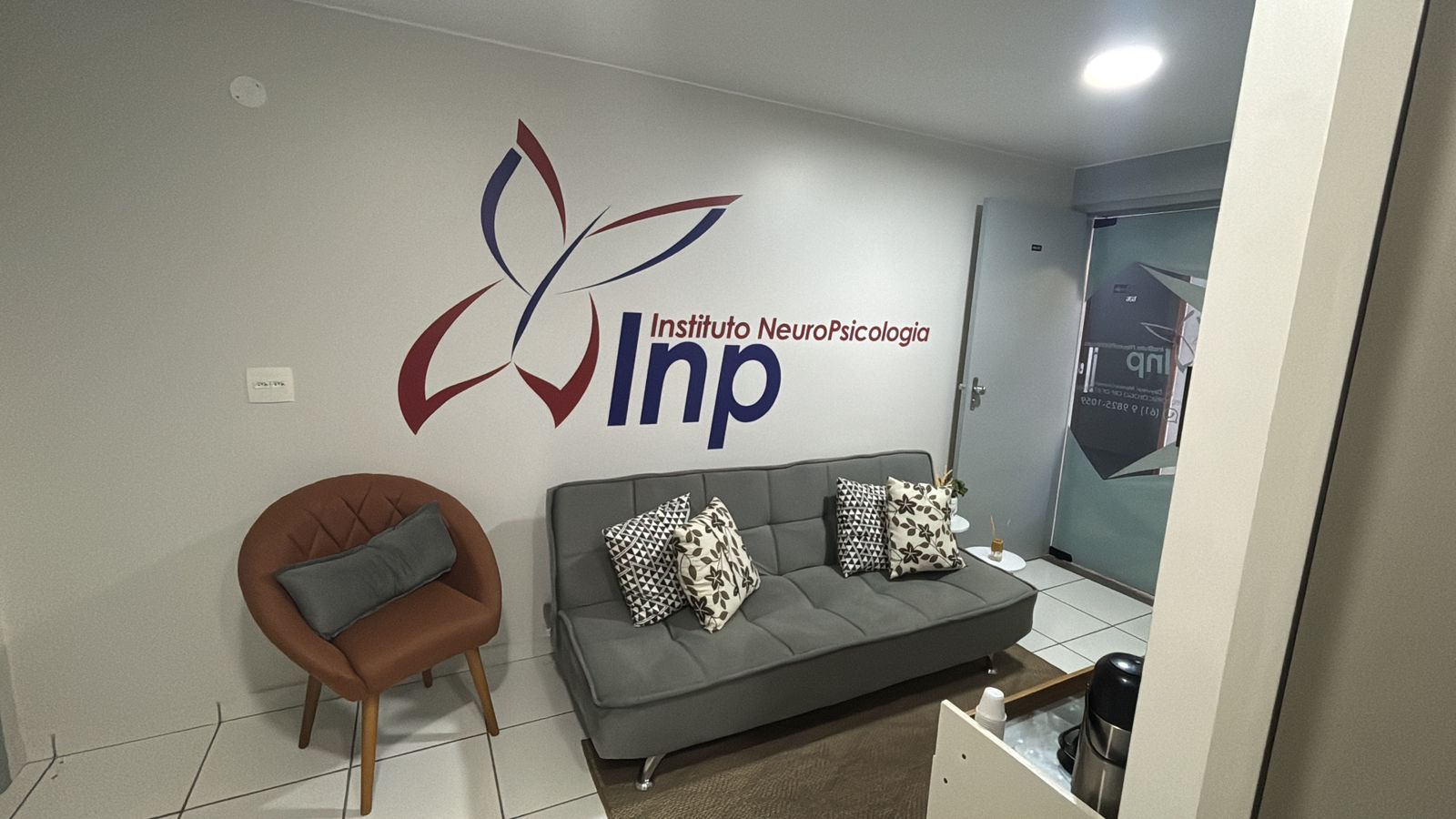 Espaço terapêutico da clínica INP