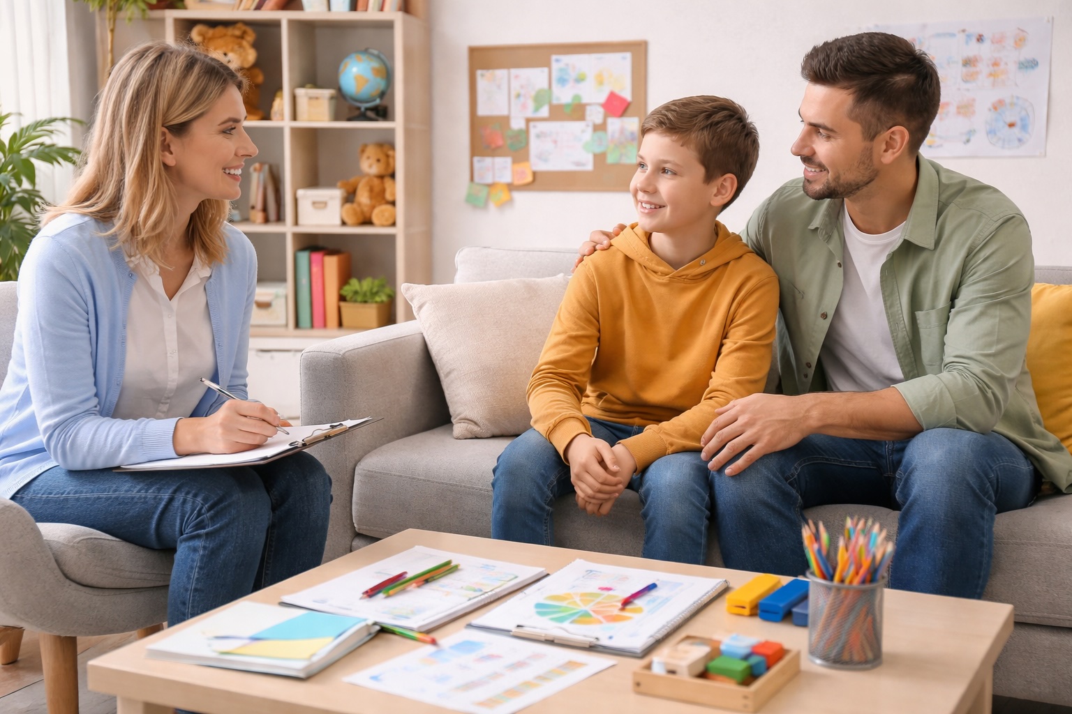 Orientação familiar e escolar